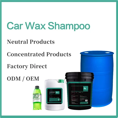 Customizable Car Wash Wax Shampoo